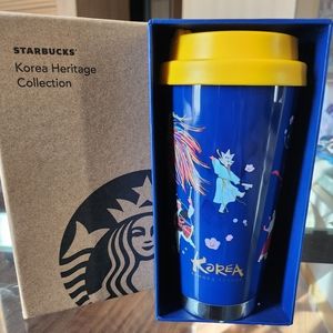 Starbucks Korea Heritage Collection Traditional Lion Dance Tumbler